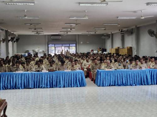 พช.กมลาไสย ร่วมประชุม กํานันผู้ใหญ่บ้าน และคณะกรรมการบริหารอำเภอแบบบูรณาการ (กบอ.) ประจําเดือน